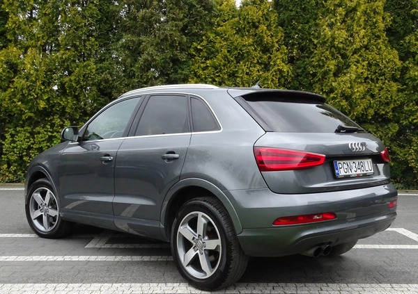 Audi Q3 cena 66700 przebieg: 152735, rok produkcji 2014 z Gniezno małe 301